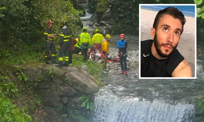 Trascinato da un mulinello nella corrente mentre fa canyoning: morto 33enne