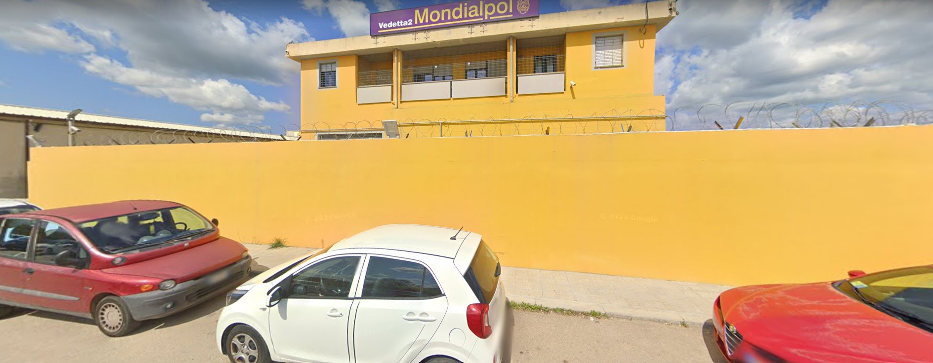 La sede della Mondialpol a Sassari in via Caniga
