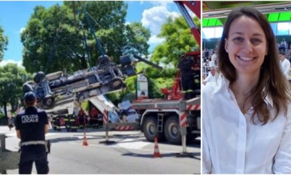 Morta a Treviso la 38enne travolta in bici da un camion gru e trascinata nel fiume