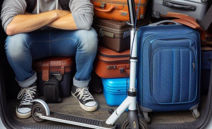 Chiuso nel bagagliaio dell’autobus, fa il viaggio insieme alle valigie