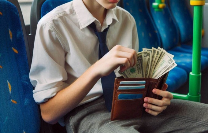 Ragazzino trova borsello sul bus: dentro ci sono… 60.000 euro in contanti. Il proprietario è un pensionato