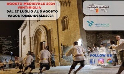 Tutto pronto a Ventimiglia per l’Agosto Medievale 2024 in partenza il 27 luglio