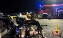 Furgone contromano in A4 provoca un incidente con quattro auto