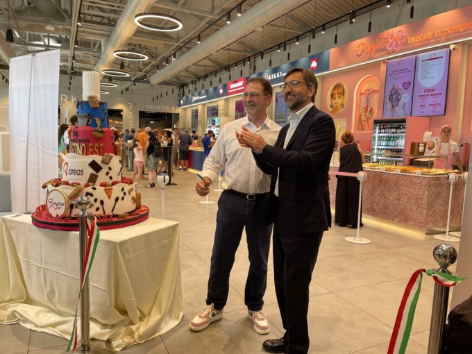 Autostrada Milano-Napoli, inaugurata nuova area di servizio San Martino Est
