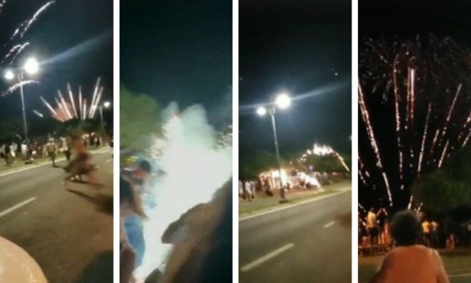 Fuochi d’artificio finiscono per errore sulla folla a Venezia: “La sorpresa, poi il panico”