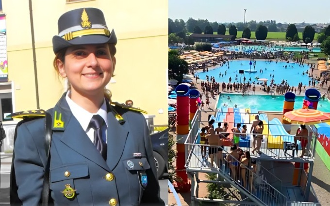 Bambina di 3 anni sta annegando in piscina, ufficiale della Guardia di Finanza le salva la vita