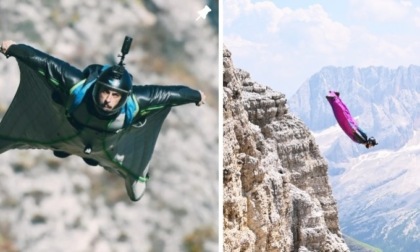 Val Badia, base jumper di 36 anni si lancia con la tuta alare e muore