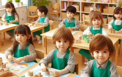Grembiule verde per tutti: la scuola che vuole eliminare le divise rosa e azzurre