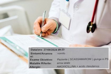 “Paziente scassamaroni”: l’incredibile foglio di dimissioni in ospedale