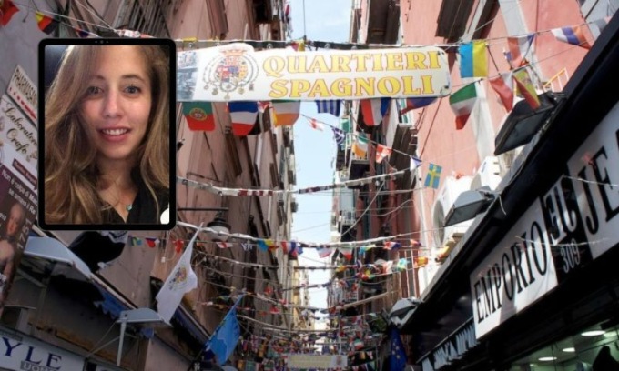 Colpita in testa da una statua mentre passeggia per Napoli col fidanzato, è morta la 30enne Chiara Jaconis