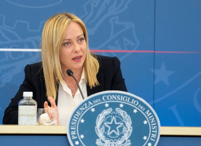 Giorgia Meloni, presidente del Consiglio e leader di FdI