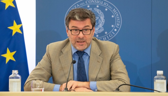 Il ministro del Mef Giancarlo Giorgetti