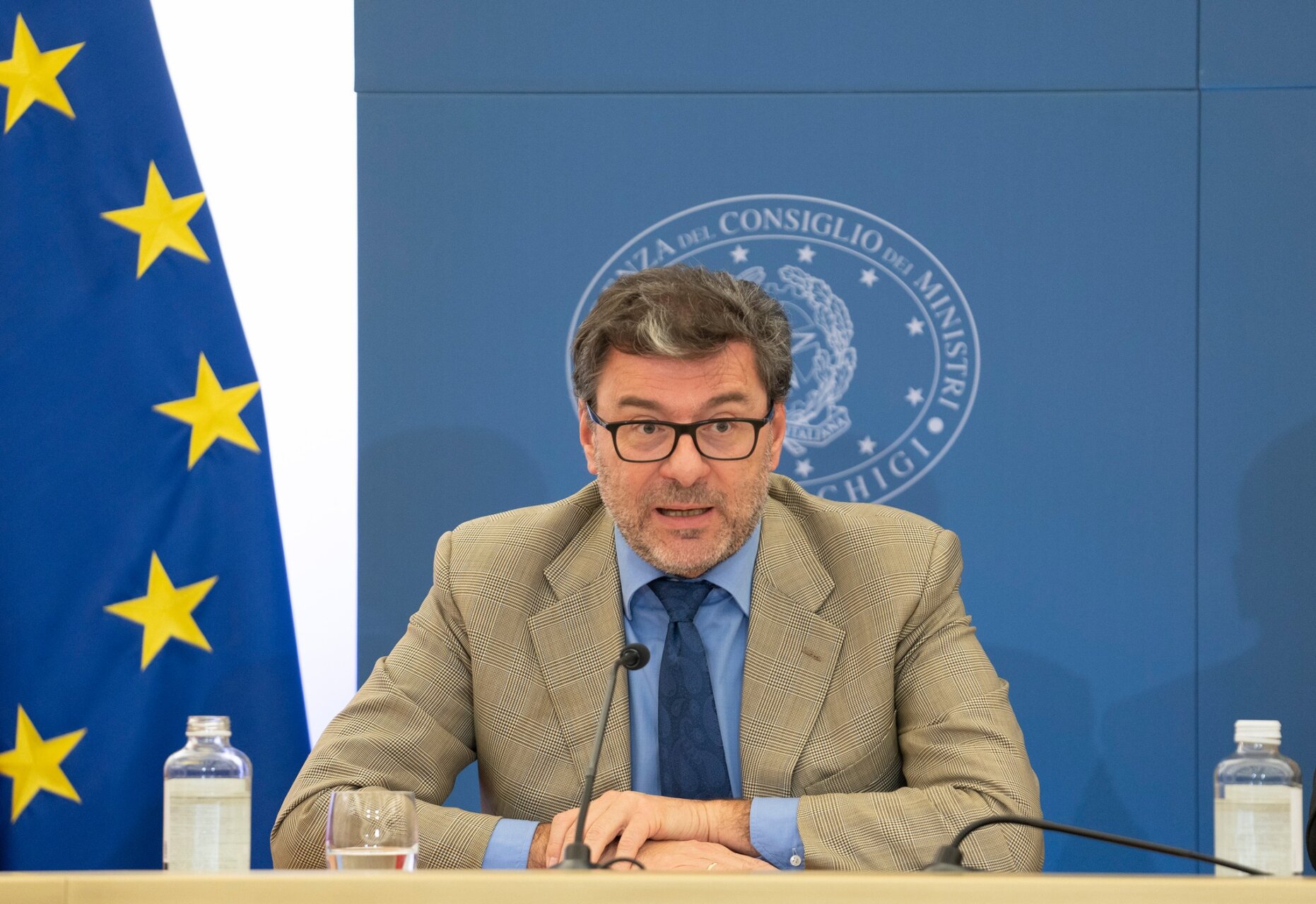 Il ministro del Mef Giancarlo Giorgetti