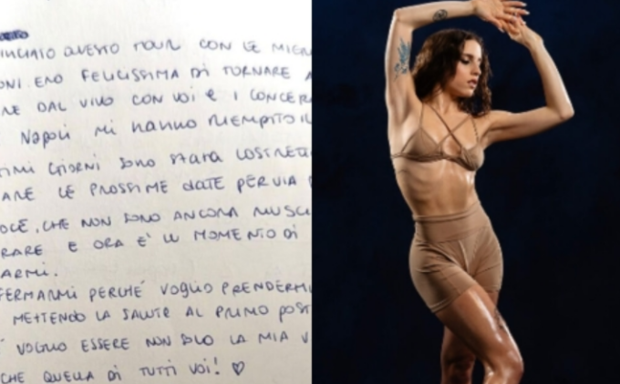 “Devo pensare alla salute”: perché Angelina Mango ha stoppato il suo tour