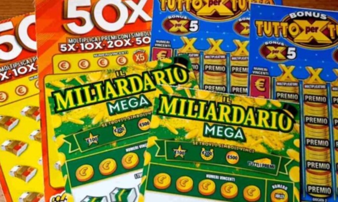 Gioca al Gratta e vinci e rientra al bar: “Ho vinto 500 euro”. Ma erano 500mila, e quasi sviene