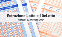 I numeri estratti oggi Martedì 22 Ottobre 2024 per Lotto e 10eLotto