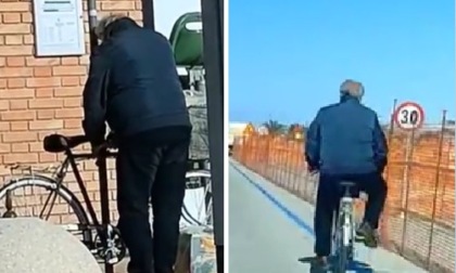 Per l'Inps è cieco totale (e prende la pensione di invalidità), ma lui... va in bicicletta