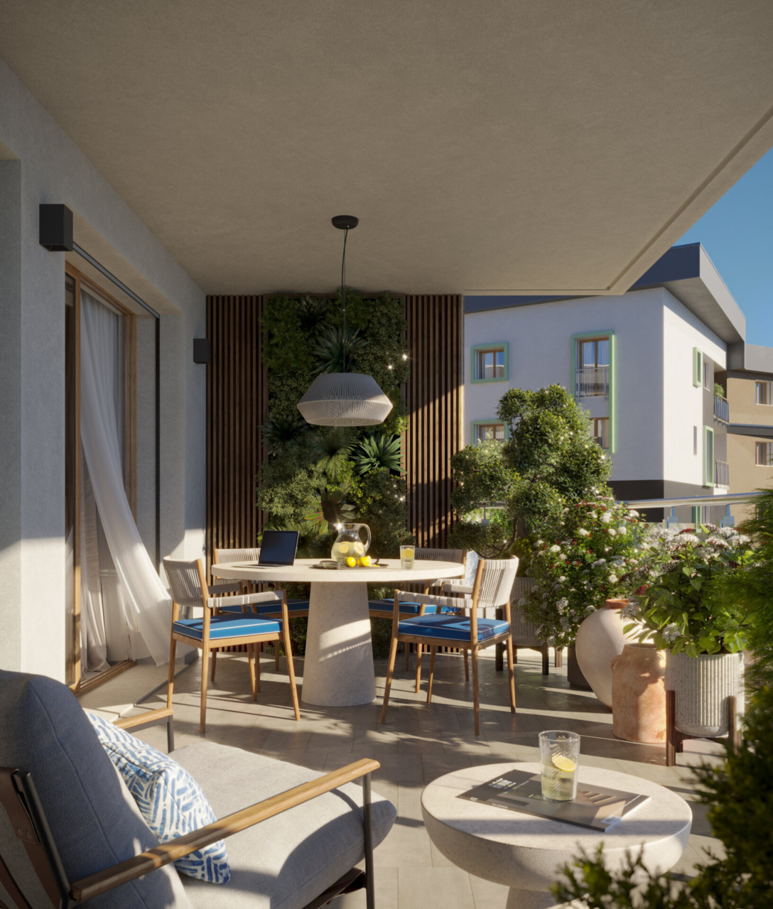 Case con balcone o giardino: il ritorno della zona living all’esterno