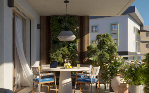 Case con balcone o giardino: il ritorno della zona living all’esterno