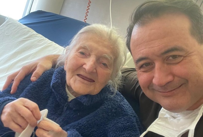 Operata d’urgenza a 107 anni, nonna Clementina si rimette in una settimana e torna a casa per Natale