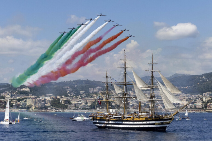 L’Amerigo Vespucci torna a casa: le 14 tappe in Italia