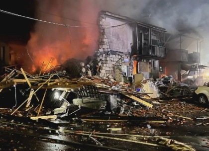 Fuga di gas, crolla palazzina a Catania: 14 feriti
