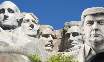 Un disegno di legge per scolpire il volto di Donald Trump sul Monte Rushmore