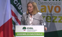 Giorgia Meloni all'Assemblea nazionale della Cisl: "Superare la visione conflittuale di alcuni sindacati"