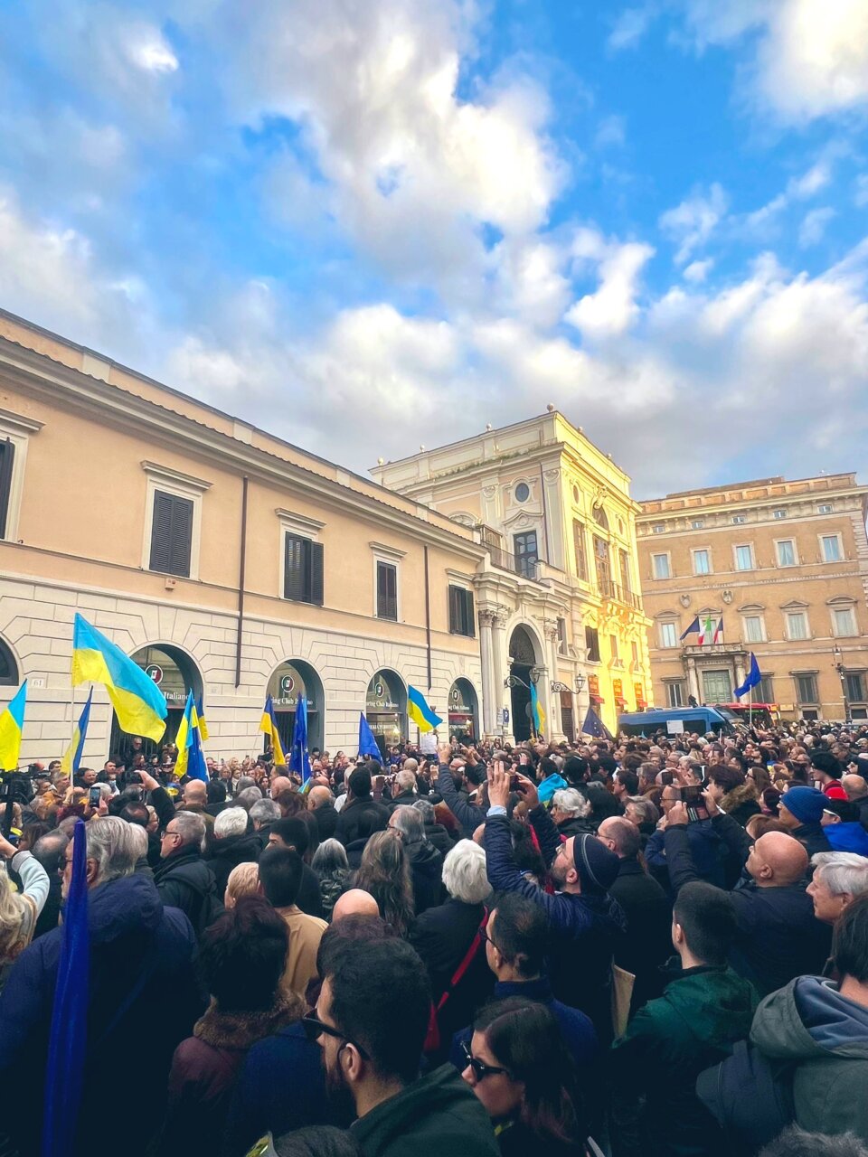 manifestazione Ucraina roma