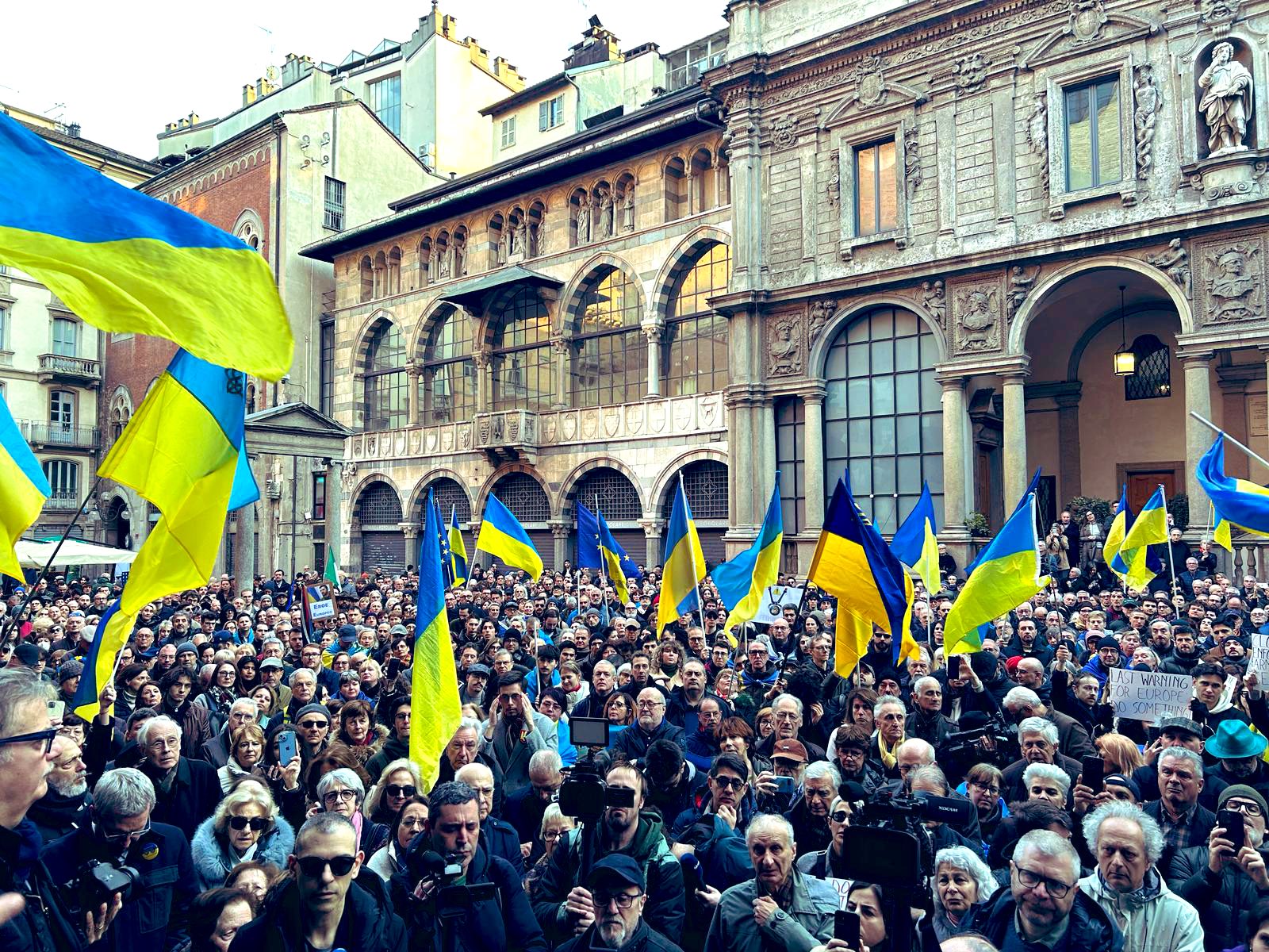 manifestazione Ucraina roma