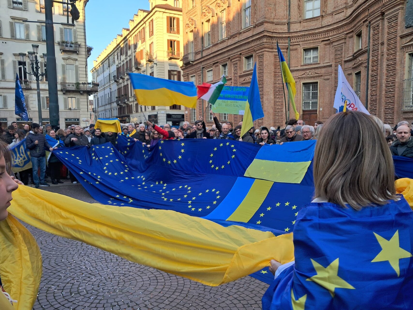 manifestazione Ucraina roma