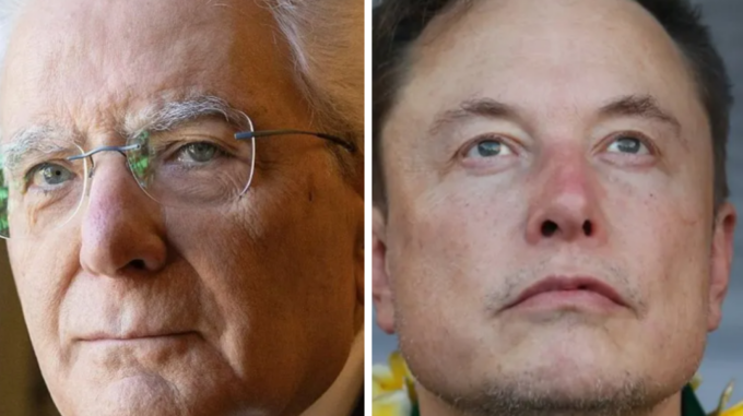 Salvini sogna un incontro tra Elon Musk e il presidente Mattarella (che lo aveva strigliato)