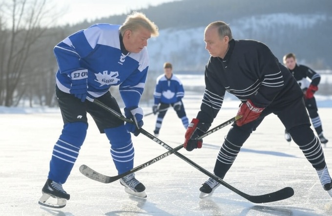 Match Usa-Russia fra le nazionali di hockey sul ghiaccio: la sfida proposta da Putin alla Rocky e Ivan Drago