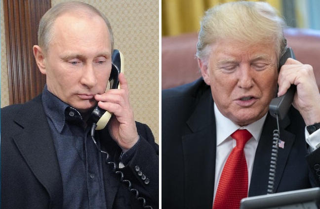 Telefonata tra Trump e Putin: a colloquio per tre ore. “E’ andata molto bene”