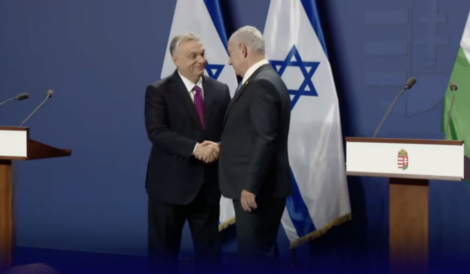 Schiaffo di Netanyahu in visita da Orban in spregio al mandato d’arresto internazionale