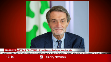 Attilio Fontana: “Fino alla fine ha voluto stare in mezzo alla gente”
