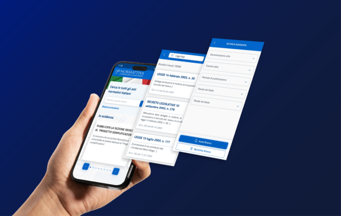 Normattiva: al via la prima app ufficiale gratuita e il Portale Open Data