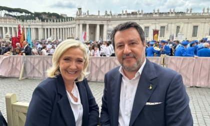 Salvini ospita Le Pen a Roma: "Da soli contro immigrazione clandestina. A qualcuno conviene guerra continui"