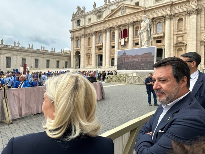Salvini ospita Le Pen a Roma: "Da soli contro immigrazione clandestina. A qualcuno conviene guerra continui"