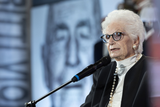 Liliana Segre: “Mostruoso il fanatismo di Hamas, ma anche repulsione per il governo Netanyahu”