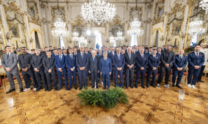 Mattarella riceve Milan e Bologna al Quirinale prima della finale di Coppa Italia: "Siete esempio per tanti giovani"