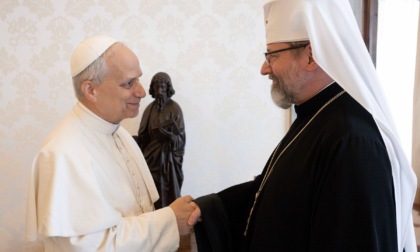 Leone XIV ha ricevuto il capo della Chiesa greco-cattolica ucraina Shevchuk