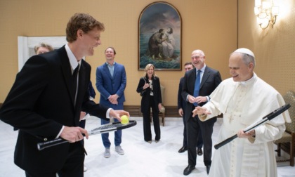 Sinner ricevuto a sorpresa da Papa Leone XIV