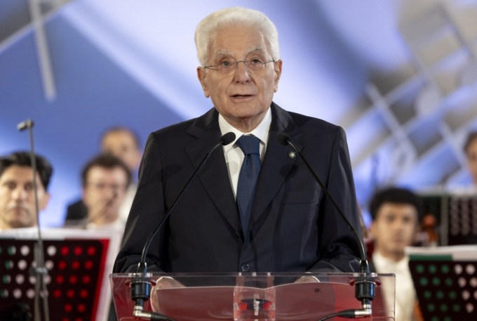 Il Presidente della Repubblica Sergio Mattarella