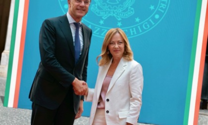 Meloni ha incontrato il capo della Nato Rutte: sul tavolo il sostegno all'Ucraina e le spese militari