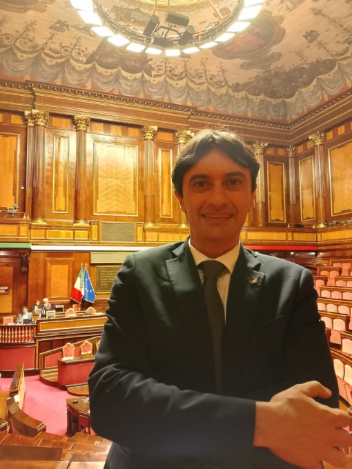 Il senatore della Lega Manfredi Potenti