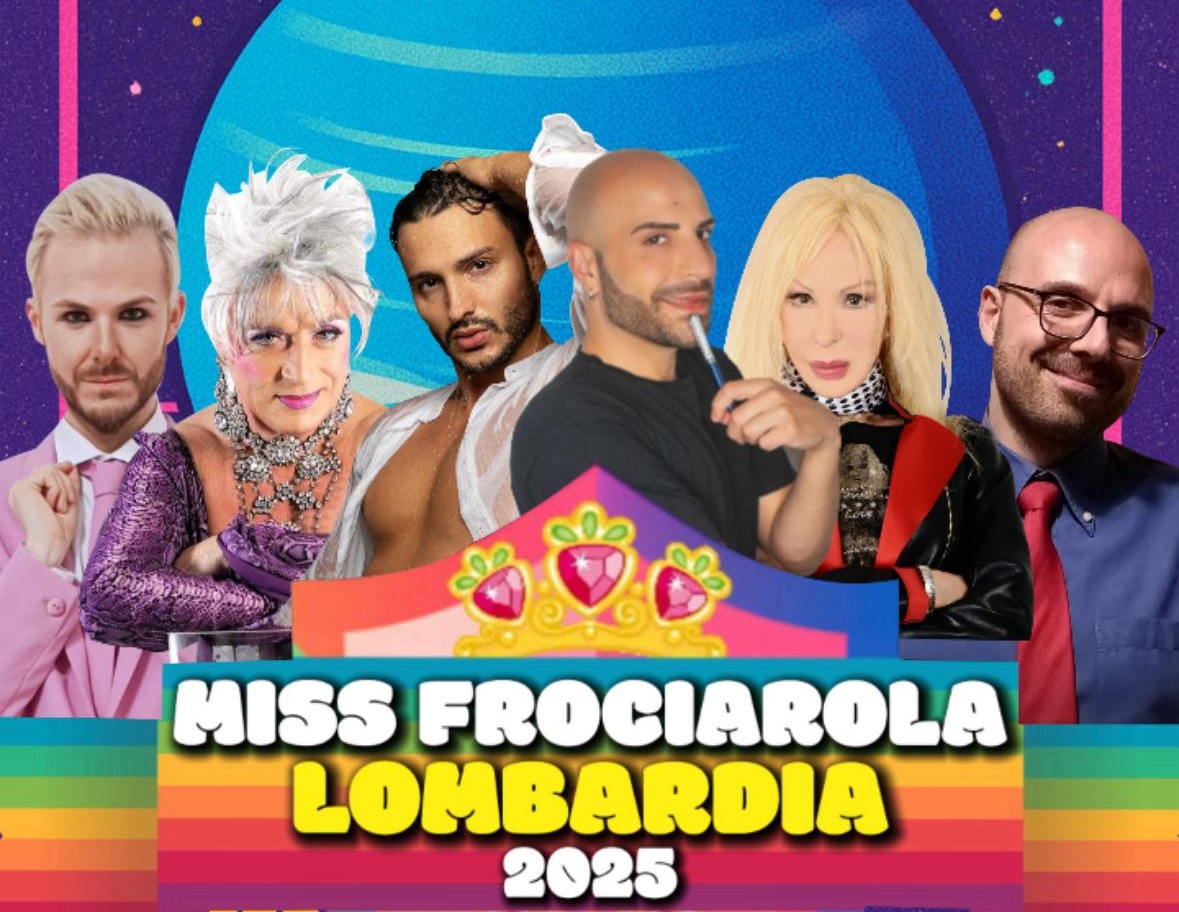 Milano si accende per il Pride Month: torna Miss Frociarola Lombardia con Simone Di Matteo presidente di giuria