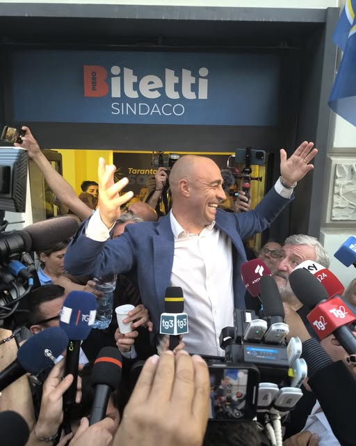 Piero Bitetti neo sindaco di Taranto