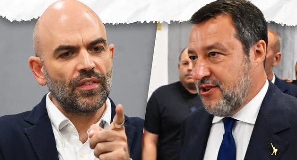 Salvini: “Ho stretto la mano a Saviano in aula e lui mi ha detto vergognati”