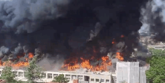 Grave incendio alla Facoltà di Agraria dell’Università della Tuscia: un operaio disperso